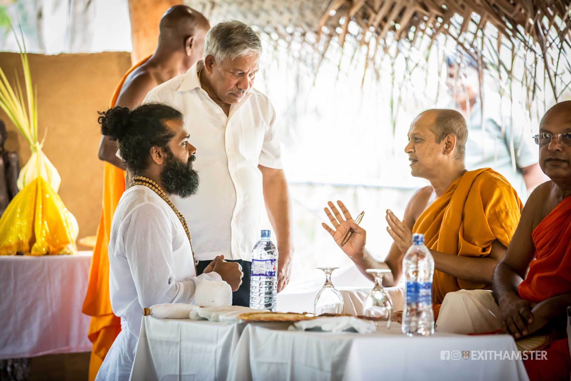 Outdoor yoga practice